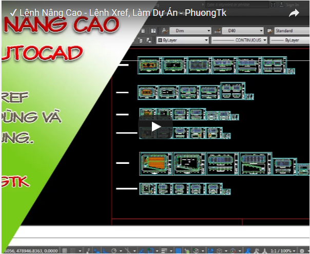 Lệnh Xref Ứng Dụng, Làm Dự Án